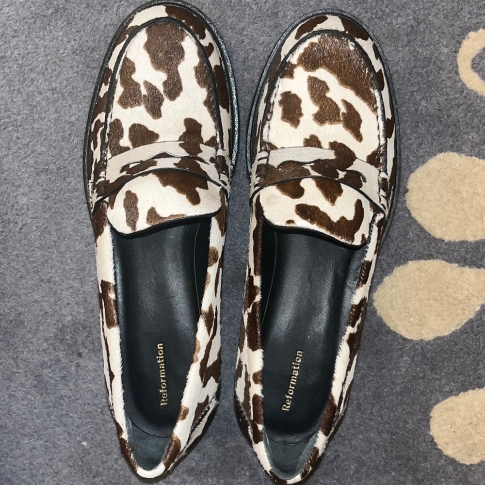 Reformation loafers size 10